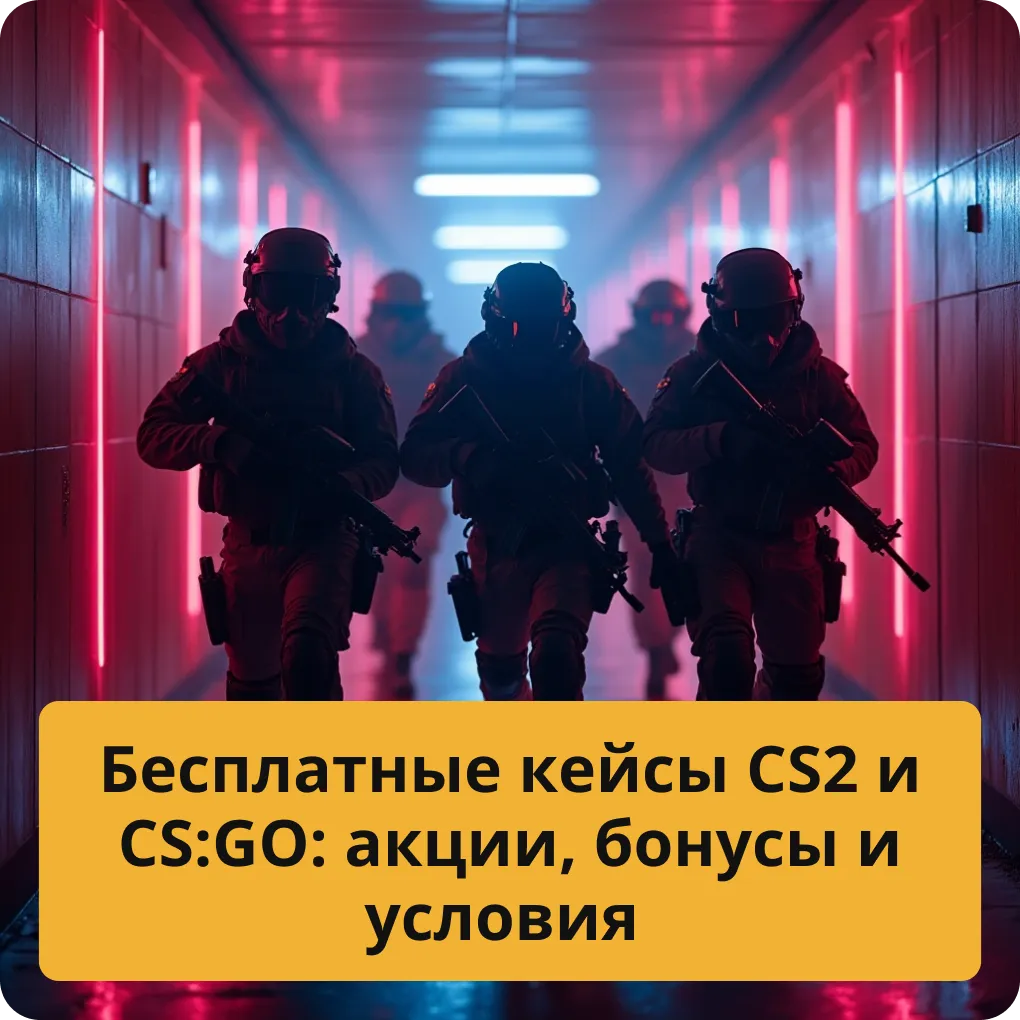 Как получать бесплатные кейсы в CS2 и CS:GO - все об акциях, бонусах и условиях Бесплатные кейсы CS2 и CS:GO: акции, бонусы и условия